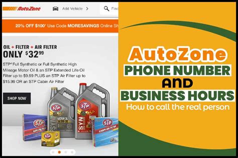 phone number for autozone