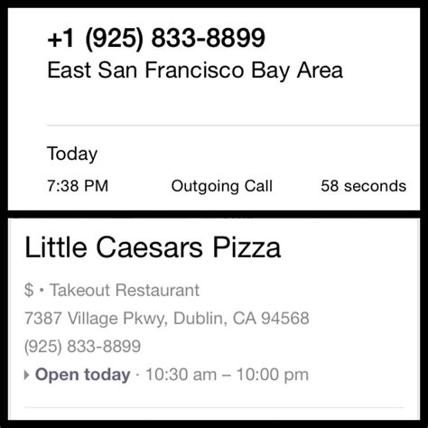 phone number for little caesars