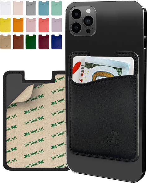 phone wallet stick on