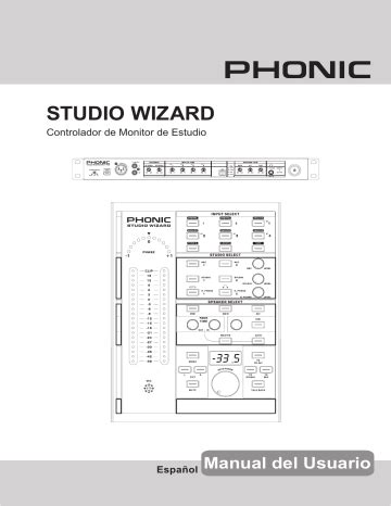 phonic 5000 manual de usuario PDF