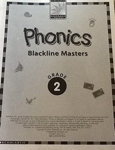 phonics blackline masters grade 2 Ebook Kindle Editon