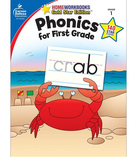 phonics for first grade grade 1 gold star edition home workbooks Doc