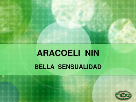 Aracoeli Nin