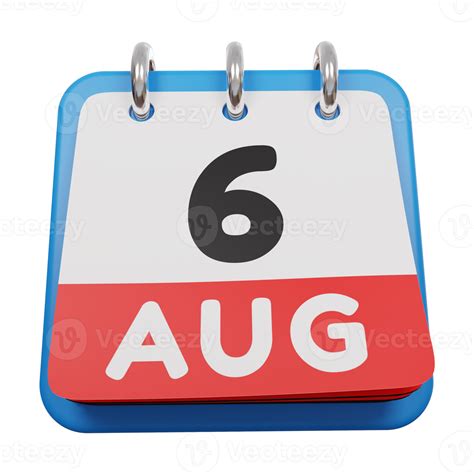 August #6