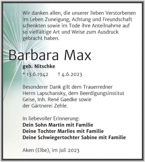 Barbara Max #4