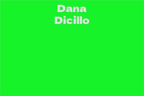 Dana Dicillo