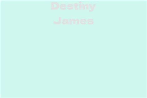 Destiny James #12