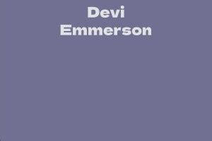 Devi Emmerson