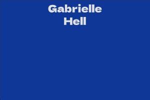 Gabrielle Hell