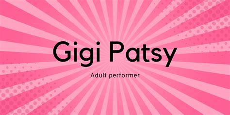 Gigi Patsy #11
