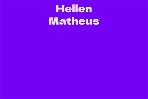Hellen Matheus #1