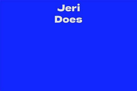 Jeri Does #10