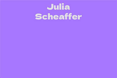 Julia Scheaffer #10