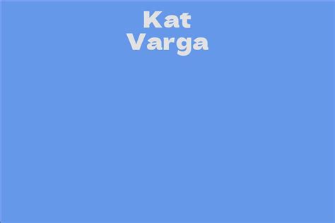 Kat Varga