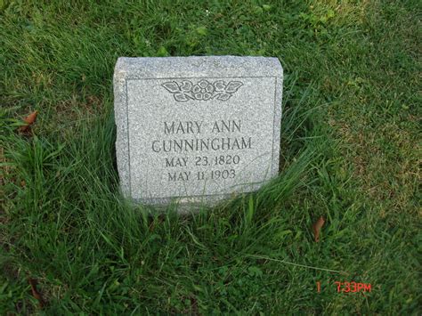 Mary Ann Cunningham