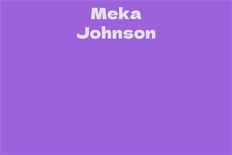 Meka Johnson