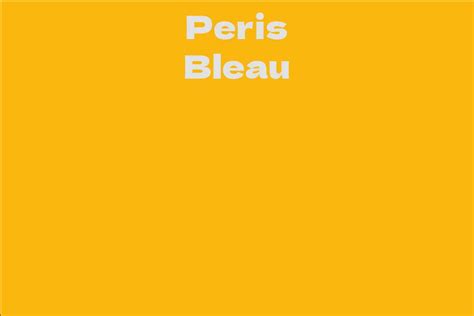 Peris Bleau