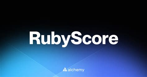 Ruby (Score) #19
