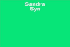 Sandra Syn #1