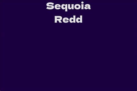 Sequoia Redd #1