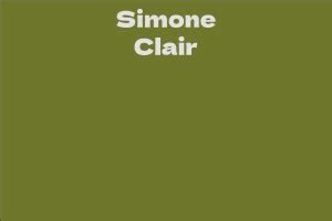 Simone Clair