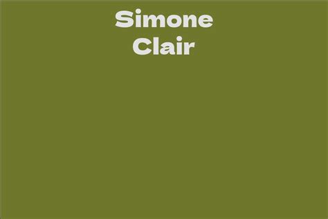 Simone Clair #5