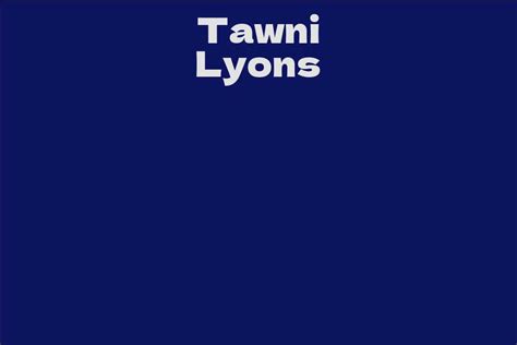 Tawni Lyons #12