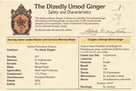 unidentified ginger