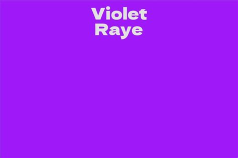 Violet Raye #1