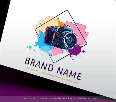 photography logo design maker online free Doc