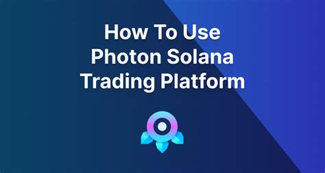 photon solana trading