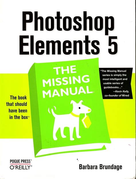 photoshop elements 5 the missing manual Kindle Editon