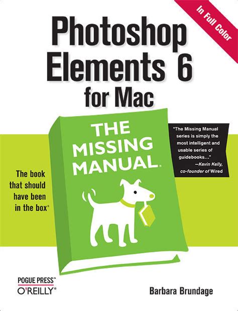 photoshop elements 6 for mac the missing manual Kindle Editon