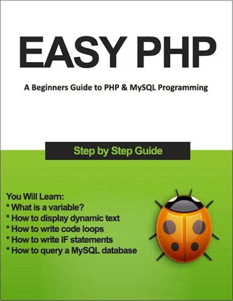 php and mysql programming for beginners a step Epub