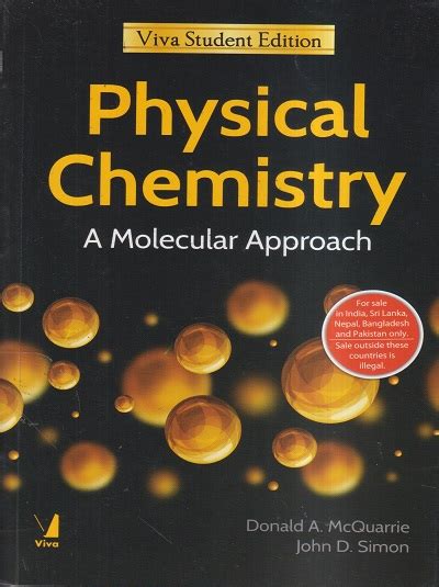 physical chemistry a molecular approach Reader
