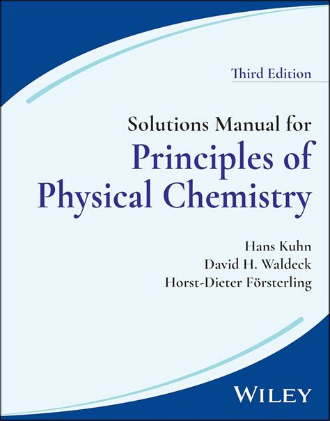 physical chemistry solutions manual PDF
