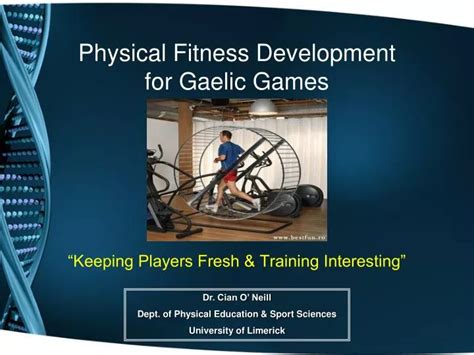 physical fitness development in the adolescent gaelic games pdf PDF