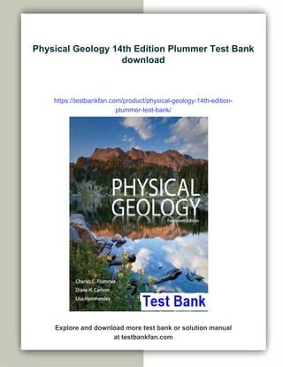 physical geology 14 edition plummer Reader