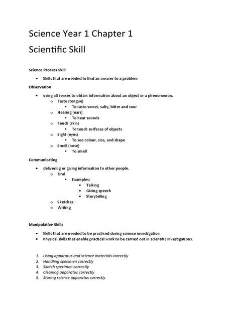 physical science chapter 1 science skills Epub