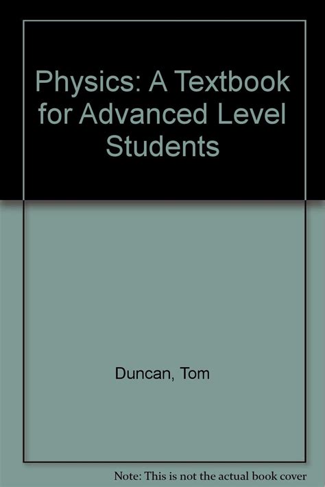 physics a textbook for advanced level students Reader