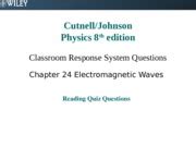 physics cutnell 8th edition chapter 24 answers PDF Epub