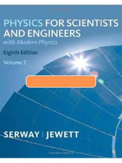 physics for scientists and engineers volume 2 8th edition PDF