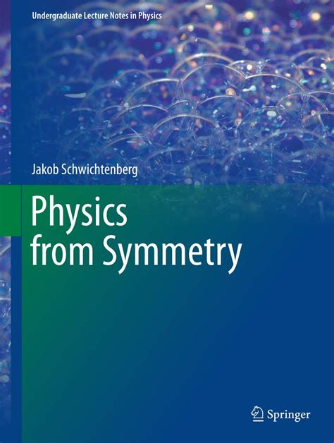 physics from symmetry undergraduate lecture notes in physics PDF