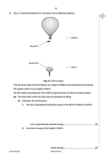 physics paper 3 0625 13 PDF