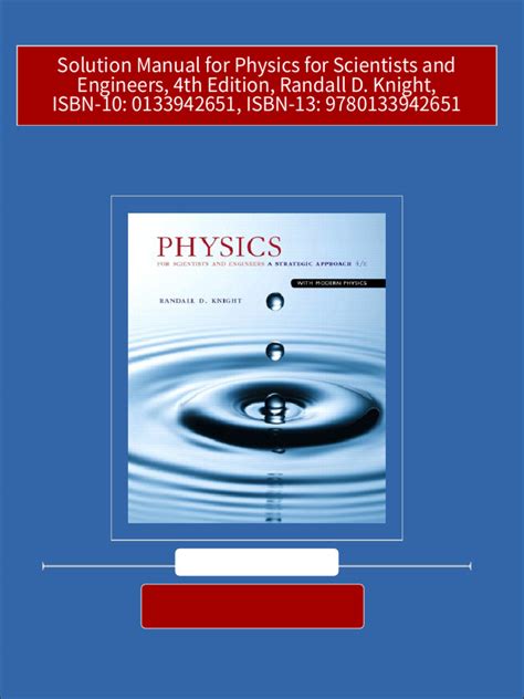 physics rall d knight solution manual pdf Epub