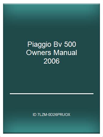 piaggio repair pdf Ebook Kindle Editon