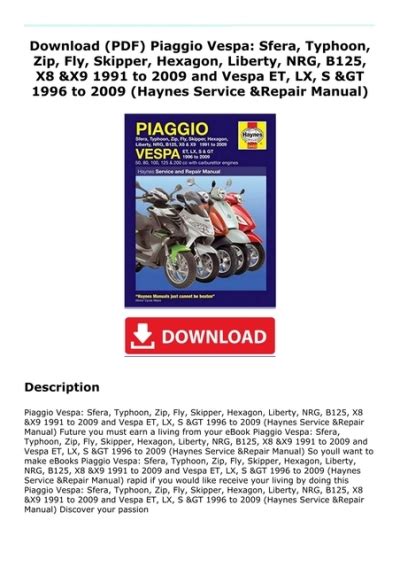 piaggio skipper manual pdf Doc