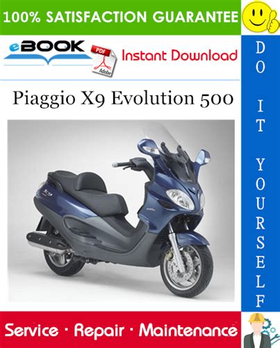 piaggio x9 500 evolution service manual pdf Epub