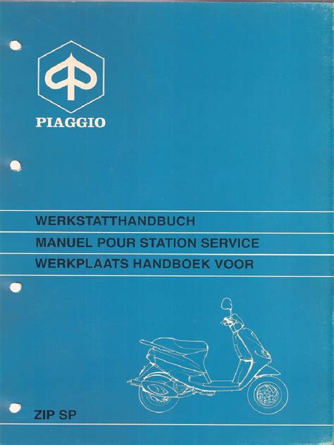 piaggio zip sp manual pdf Epub