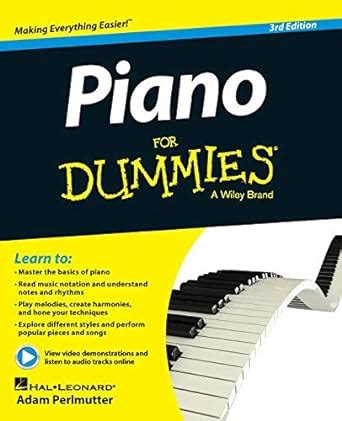 piano for dummies book online video and audio instruction Doc